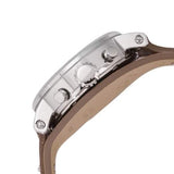 Fossil Boyfriend Chronograph White Dial Brown Leather Strap Watch for Women - ES3625 Buy Now By Fossil