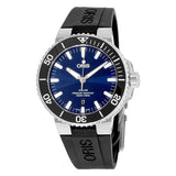 Oris Aquis Date Blue Dial Black Rubber Strap Watch for Men - 0173377304152-0742464EB Buy Now By Oris