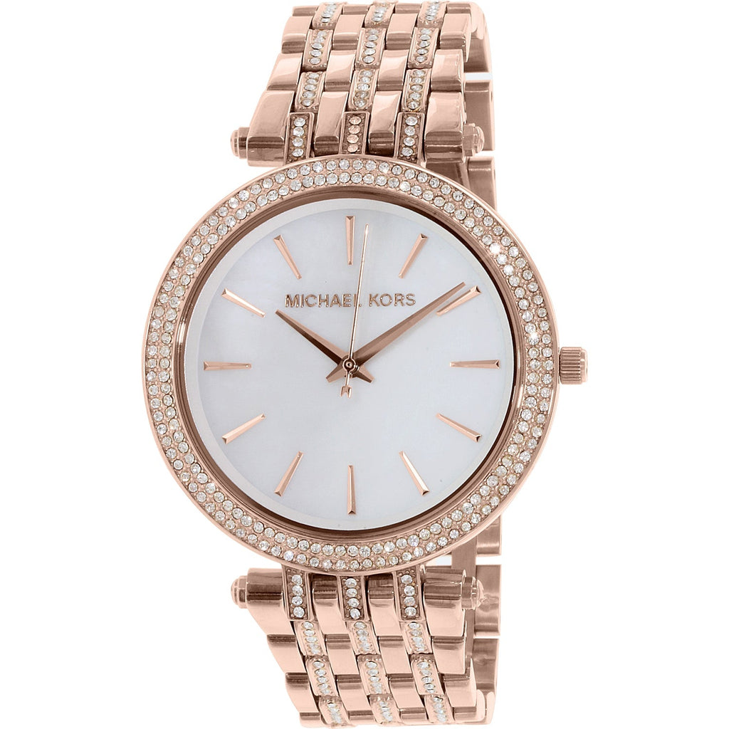 Michael Kors Darci Mother of Pearl Dial Rose Gold Steel Strap Watch for Women - MK3220 Buy Now By Michael Kors