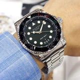 Gucci Dive Analog Black Dial Silver Steel Strap Watch For Men - YA136208 Buy Now By Gucci