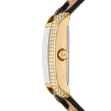 Michael Kors Emery Quartz Diamonds Black Dial Cheetah Print Leather Strap Watch For Women - MK7387 Buy Now By Michael Kors