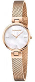 Calvin Klein Authentic Mother of Pearl Dial Rose Gold Mesh Bracelet Watch for Women - K8G2362G Buy Now By Calvin Klein