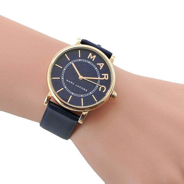 Marc Jacobs Roxy Navy Blue Dial Blue Leather Strap Watch for Women - MJ1534 Buy Now By Marc Jacobs