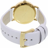 Marc Jacobs Fergus White Dial White Leather Strap Watch for Women - MBM8653 Buy Now By Marc Jacobs