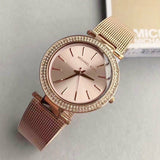 Michael Kors Darci Rose Gold Dial Rose Gold Mesh Bracelet Watch for Women - MK3369 Buy Now By Michael Kors