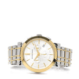 Burberry The City White Dial Two Tone Steel Strap Watch for Men - BU9751 Buy Now By Burberry