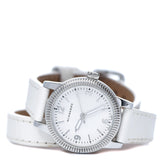 Burberry Utilitarian White Dial White Leather Strap Watch for Women - BU7846 Buy Now By Burberry