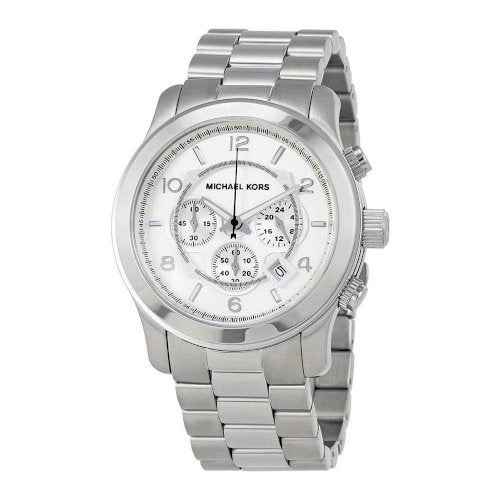 Michael Kors Runway Silver Dial Silver Steel Strap Watch for Men- MK8086 Buy Now By Michael Kors