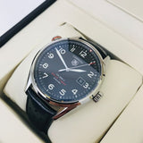 Tag Heuer Carrera Calibre 5 Drive Timer Black Dial Black Leather Strap Watch for Men - WAR2A10.FC6337 Buy Now By Tag Heuer