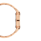 Daniel Wellington Iconic Link White Dial Rose Gold Steel Strap Watch For Women - DW00100211 Buy Now By Daniel Wellington