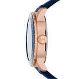 Michael Kors Cunningham Multifunction Blue Dial Blue Rubber Strap Watch For Men - MK7163 Buy Now By Michael Kors