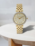 Michael Kors Darci Gold Dial Gold Steel Strap Watch for Women - MK3365 Buy Now By Michael Kors