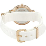 Daniel Wellington Classic Petite Dover Black Dial White NATO Strap Watch For Women - DW00100312 Buy Now By Daniel Wellington