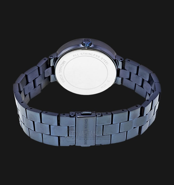 Michael Kors Garner Chronograph Quartz Blue Dial Blue Steel Strap Watch For Women - MK6410 Buy Now By Michael Kors