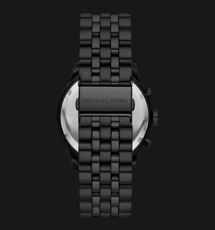 Michael Kors Cunningham Chronograph Black Dial Black Steel Strap Watch For Men - MK8965 Buy Now By Michael Kors