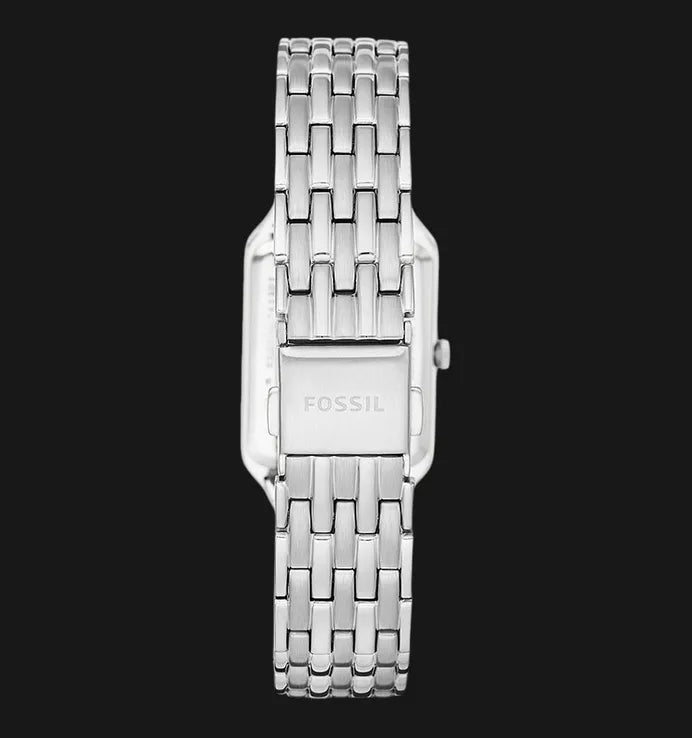 Fossil Raquel Three Hand Date White Dial Silver Steel Strap Watch for Women - ES5221 Buy Now By Fossil