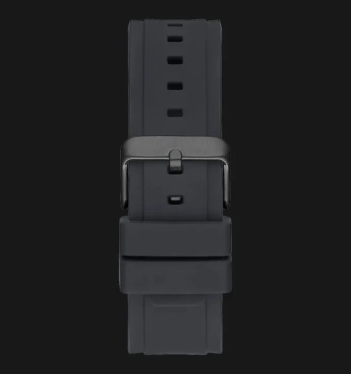 Guess Matrix Multifunction Grey Dial Grey Rubber Strap Watch for Men - GW0423G3 Buy Now By Guess