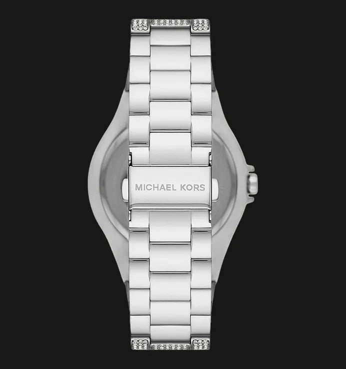 Michael Kors Lennox Three Hand Blue Dial Silver Steel Strap Watch For Women - MK6990 Buy Now By Michael Kors