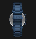 Armani Exchange Hampton Chronograph Blue Dial Blue Steel Strap Watch For Men - AX2430 Buy Now By Armani Exchange