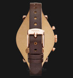 Fossil Boyfriend White Dial Brown Leather Strap Watch for Women - ES3616 Buy Now By Fossil