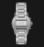 Armani Exchange Banks Chronograph Black Dial Silver Steel Strap Watch For Men - AX1720 Buy Now By Armani Exchange