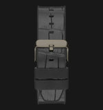 Guess Edge Chronograph Black Dial Black Leather Strap Watch For Men - GW0492G1 Buy Now By Guess