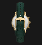 Fossil Neutra Chronograph Green Dial Green Leather Strap Watch for Women - ES5239 Buy Now By Fossil