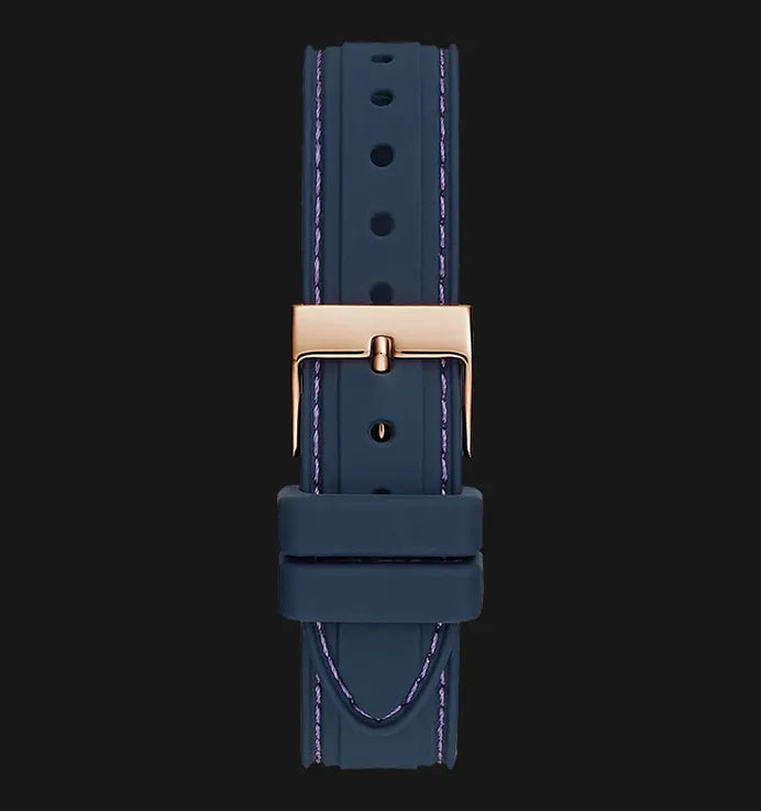 Guess Cosmic Multifunction Blue Dial Blue Silicone Strap Watch For Women - GW0466L2 Buy Now By Guess