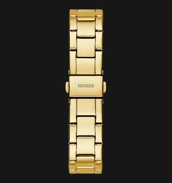 Guess Cosmic Chronograph Gold Dial Gold Steel Strap Watch for Women - GW0465L1 Buy Now By Guess