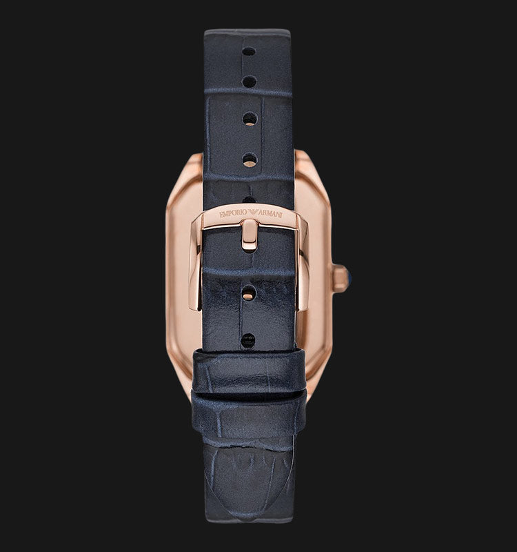 Emporio Armani Gioia Quartz Mother of Pearl Blue Dial Blue Leather Strap Watch For Women - AR11426 Buy Now By Emporio Armani