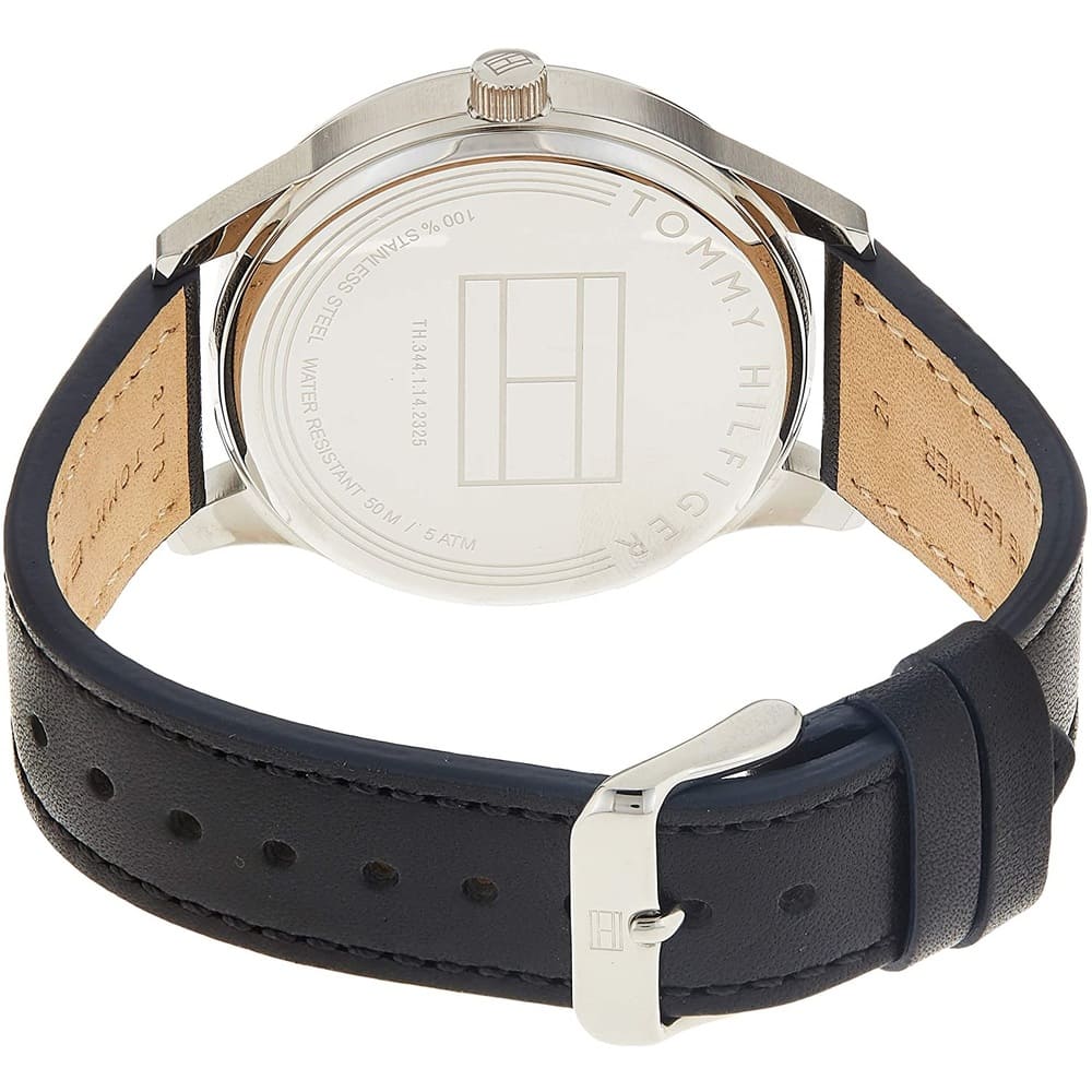 Tommy Hilfiger Damon Multifunction Black Dial Black Leather Strap Watch for Men - 1791417 Buy Now By Tommy Hilfiger