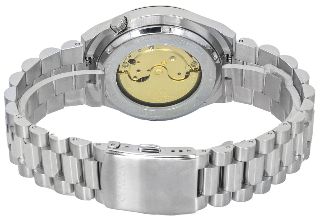 Citizen Tsuyosa Automatic Blue Dial Silver Steel Strap Watch For Men - NJ0150-81L Buy Now By Citizen