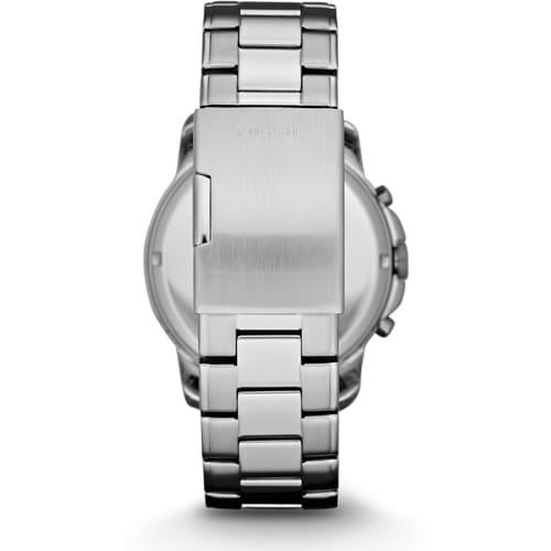 Fossil Neutra Chronograph Blue Dial Silver Steel Strap Watch for Men - FS5792 Buy Now By Fossil