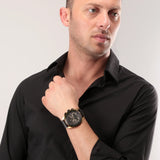 Maserati Traguardo Chronograph Black Dial Black Leather Strap Watch For Men - R8871612033 Buy Now By Maserati