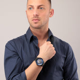 Maserati SFIDA Automatic Blue Dial Silver Steel Strap Watch For Men - R8823140001 Buy Now By Maserati