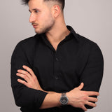 Maserati Stile Analog Black Dial Silver Steel Strap Watch For Men - R8853142003 Buy Now By Maserati