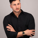 Maserati Stile Black Dial Gold Steel Strap Watch For Men - R8853142004 Buy Now By Maserati