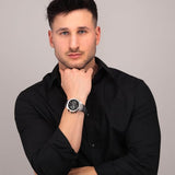 Maserati Successo Chronograph Black Dial Silver Steel Strap Watch For Men - R8873621001 Buy Now By Maserati