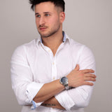 Maserati Successo 44mm Solar Blue Stainless Steel Watch For Men - R8873645004 Buy Now By Maserati