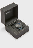 Hugo Boss Globetrotter Black Dial Black Steel Strap Watch for Men - 1513824 Buy Now By Hugo Boss