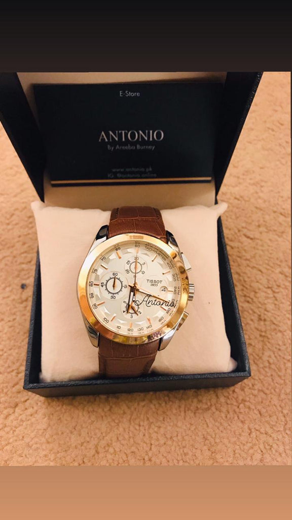 Hugo Boss Ikon White Dial Brown Leather Strap Watch for Men - 1513174 Buy Now By Hugo Boss