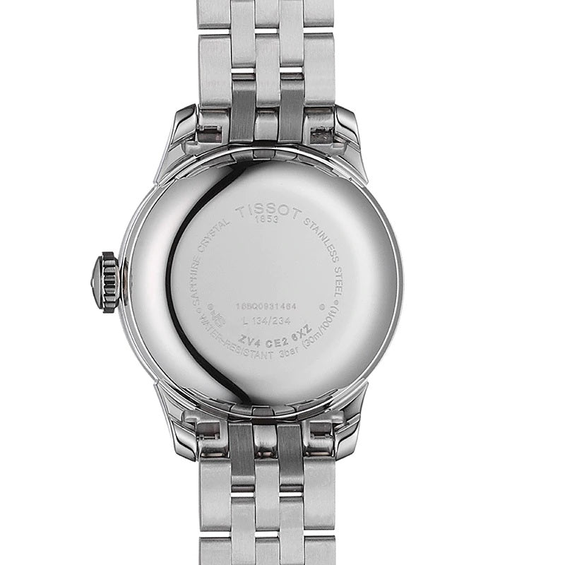 Tissot Le Locle Automatic Small Lady Black Dial Silver Steel Strap Watch For Women - T41.1.183.53 Buy Now By Tissot