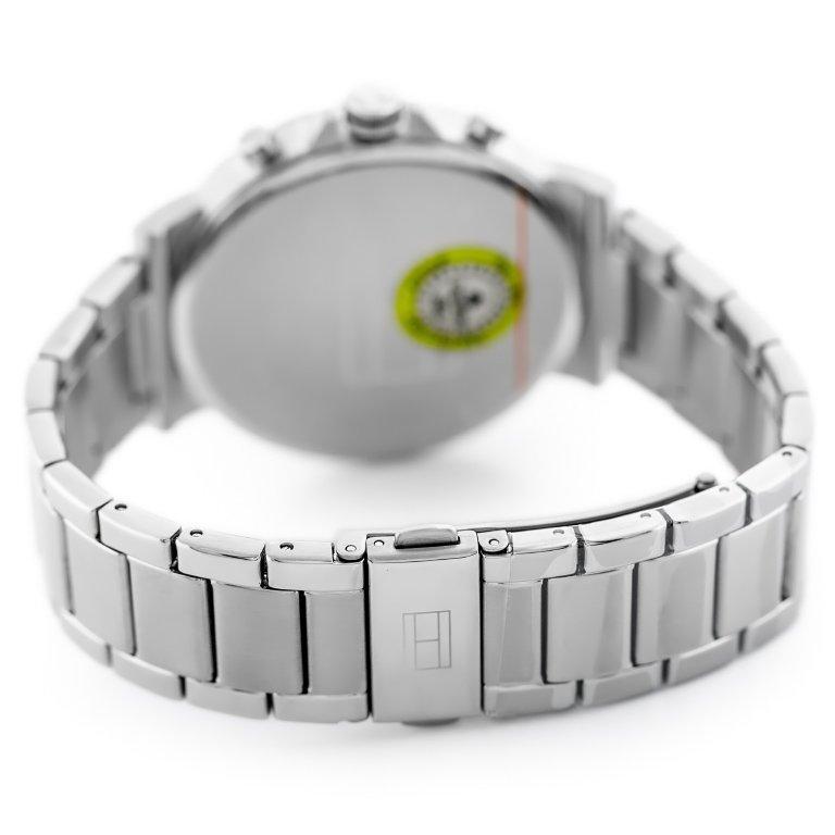 Tommy Hilfiger Daniel Black Dial Silver Steel Strap Watch for Men - 1710413 Buy Now By Tommy Hilfiger