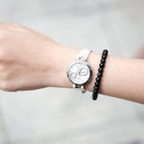 Tissot T Trend Flamingo Valentines Mother of Pearl White Dial White Leather Strap Watch For Women - T094.210.16.111.01 Buy Now By Tissot