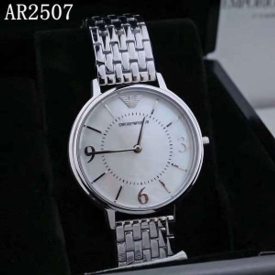 Emporio Armani Kappa Mother of Pearl Dial Silver Steel Watch For Women - AR2507 Buy Now By Emporio Armani