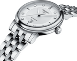 Tissot Carson Premium Automatic Lady Diamonds Silver Dial Silver Steel Strap Watch for Women - T122.207.11.036.00 Buy Now By Tissot