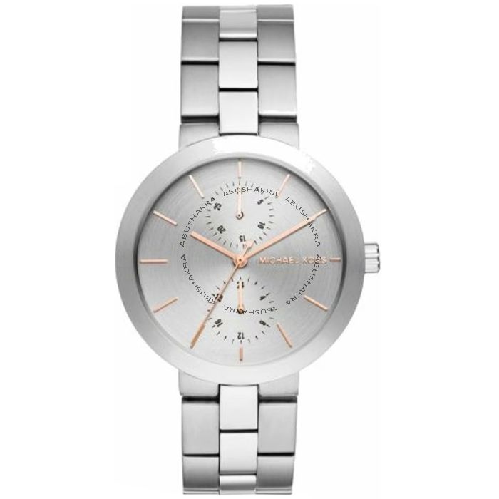 Michael Kors Garner Analog Silver Dial Silver Steel Strap Watch For Women - MK6407 Buy Now By Michael Kors