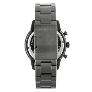 Fossil Townsman Chronograph Black Dial Silver Steel Strap Watch for Men - FS5349 Buy Now By Fossil