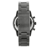 Fossil Townsman Chronograph Black Dial Silver Steel Strap Watch for Men - FS5349 Buy Now By Fossil