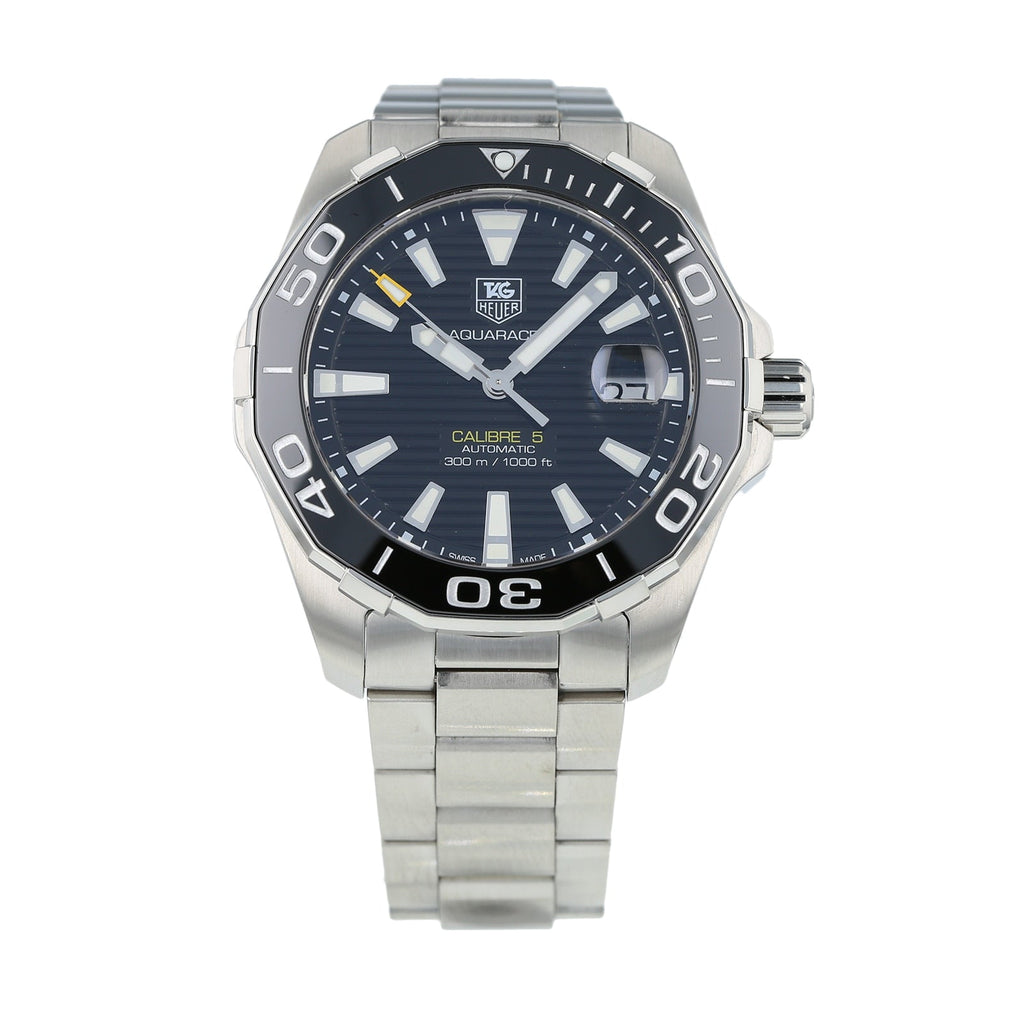 Tag Heuer Aquaracer Black Dial Watch for Men - WAY211A.BA0928 Buy Now By Tag Heuer